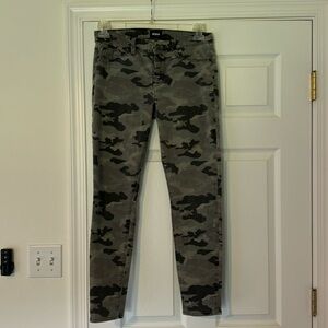 Hudson camouflage skinny jeans